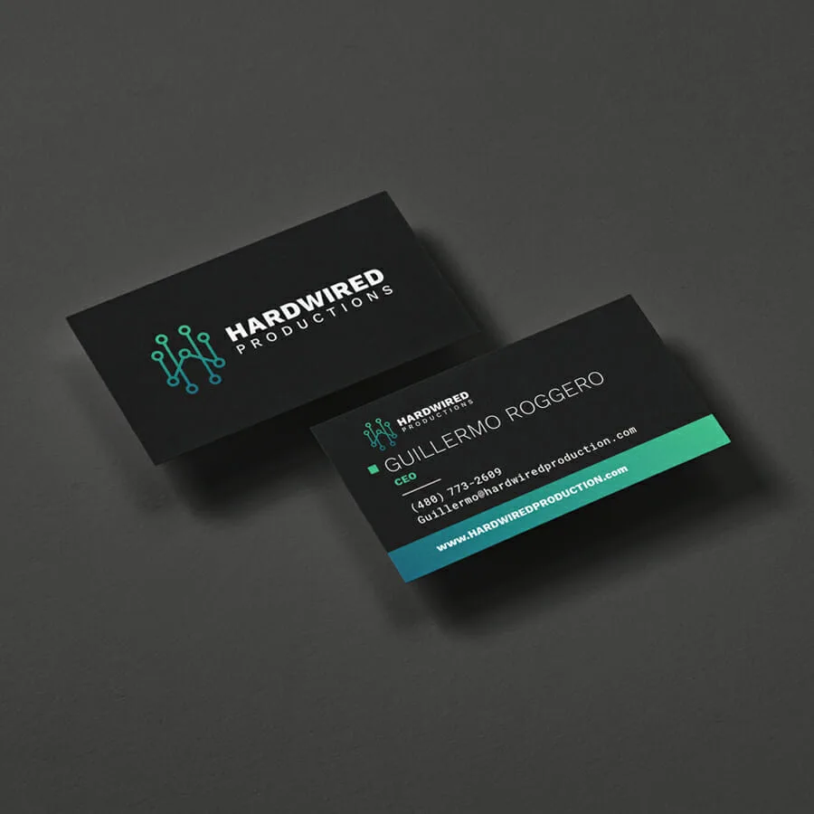Hardwired Business Card