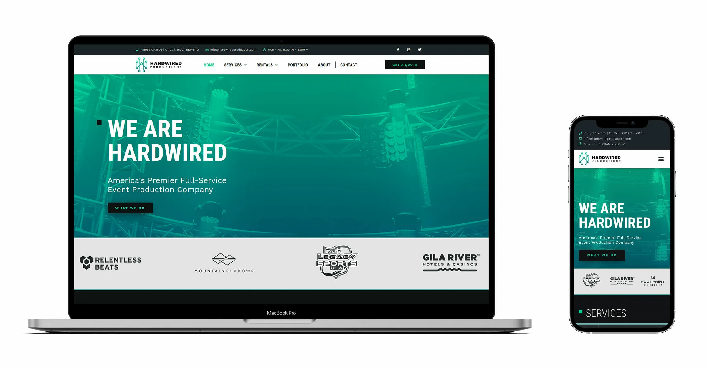 Hardwired Website